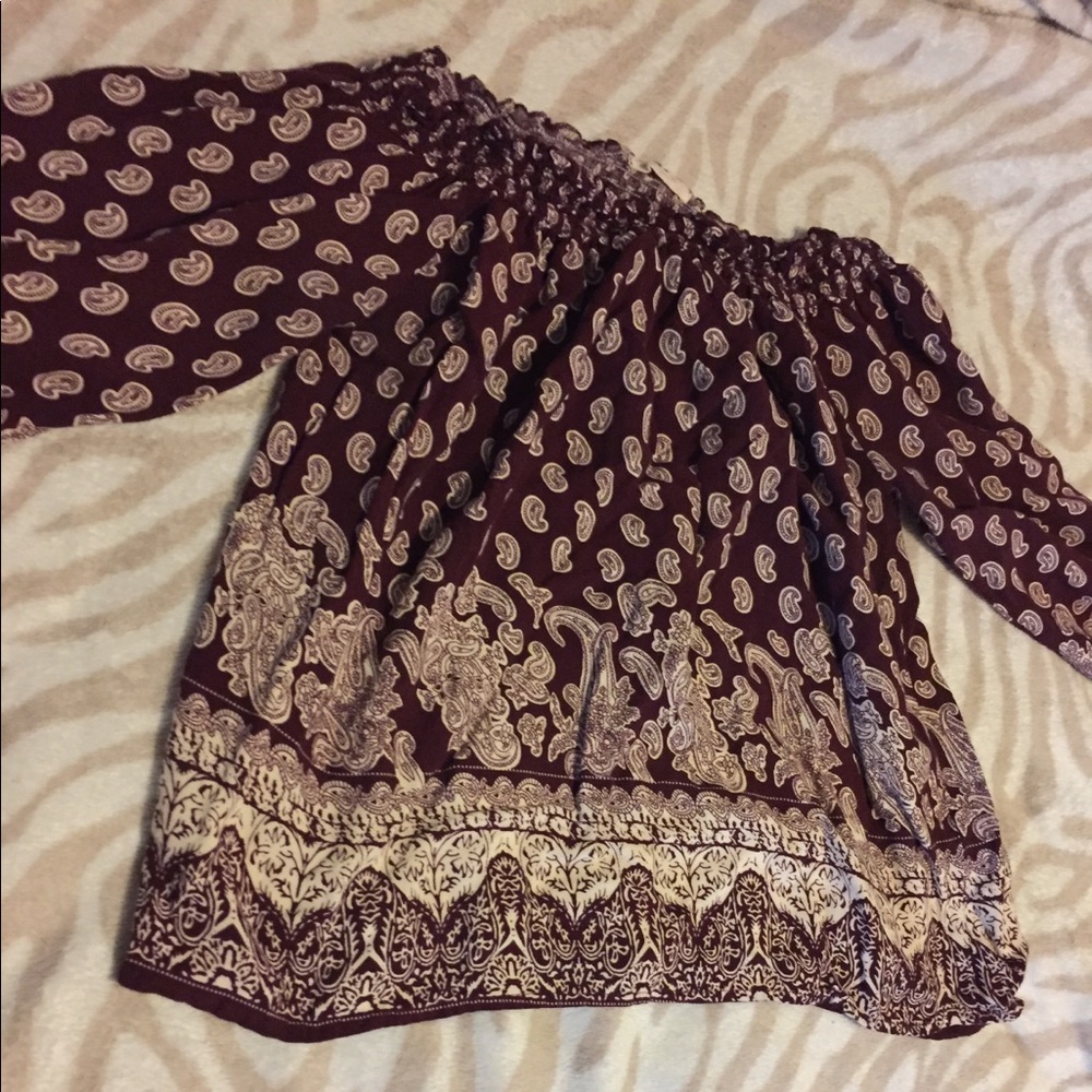 CUTE DESIGNED OFF THE SHOULDER T-SHIRT